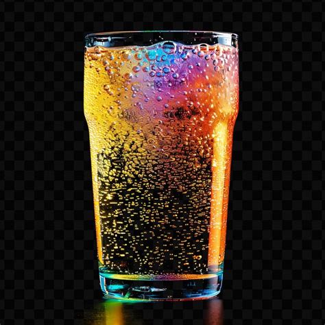 Premium Psd Soda Pop Fizz With Clear Carbonated Liquid Material Fluid