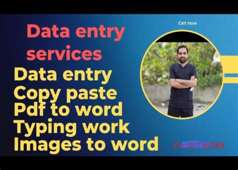 I Will Do Data Entry Copy Paste PDF To Word Typing ISITWORK