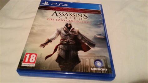 Assassins Creed The Ezio Collection Ps4 Unboxing Youtube