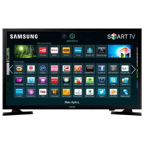 Samsung Un J Tv Led Polegadas Smart Tv Wide Full Hd Hdmi Usb