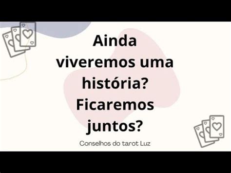 Ainda Viveremos Uma Hist Ria Ficaremos Juntos Youtube