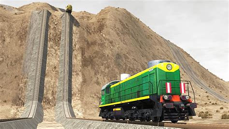 Trains Vs Hill Climb Beamng Drive Youtube