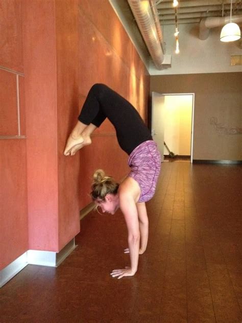 Kathryn Budig Challenge Pose Scorpion In Handstand Yoga Challenge