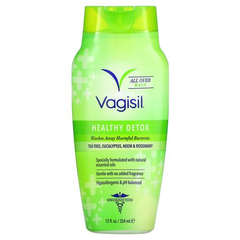 Vagisil Healthy Detox All Over Wash 12 Fl Oz 354 Ml