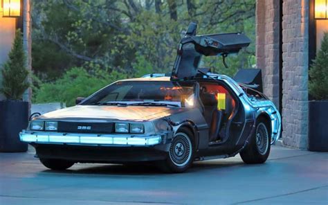 This Back to the Future DeLorean replica is up for grabs