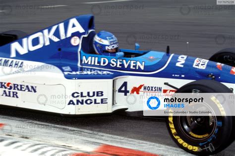 Mika Salo Tyrrell Yamaha Belgian Gp Motorsport Images