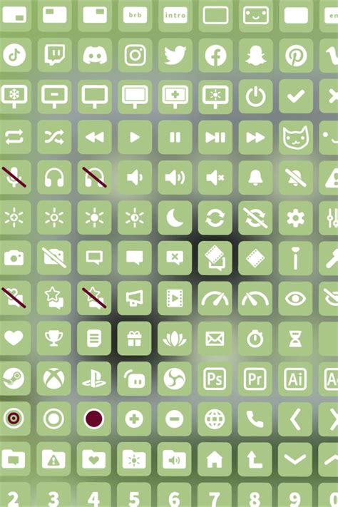 STREAM DECK ICONS Matcha Streamer Twitch Discord Etsy Schweiz In 2024