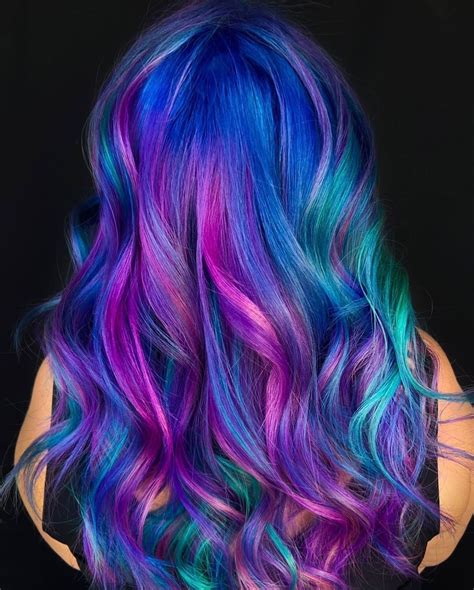 38 Incredible Galaxy Hair Color Ideas to Complete Your Look - Hairstylery