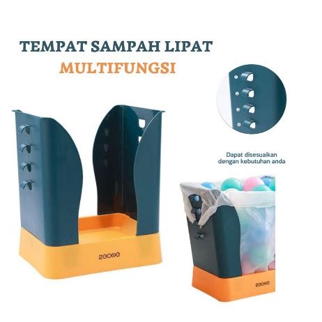 Jual KOTAK SAMPAH PORTABLE TEMPAT SAMPAH PLASTIK PORTABLE TONG SAMPAH