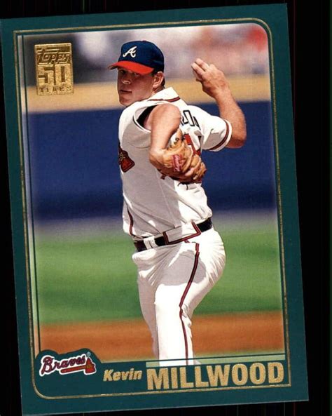 2001 Topps Series 2 Baseball 672 Kevin Millwood Atlanta