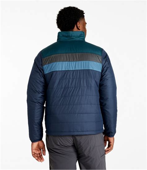 Mens Mountain Classic Puffer Jacket Colorblock Insulated At Llbean