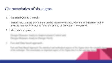 Solution Six Sigma Concept Studypool