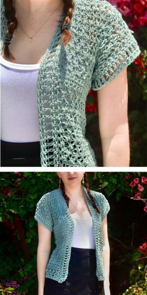 Feminine Crochet Cardigans Ideas 1001 Patterns