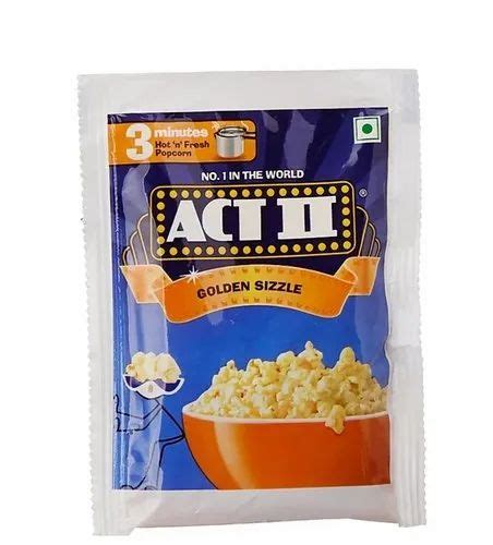 Act II Popcorn All 3 Flavors MRP 10 at Rs 8/piece | Flavoure Popcorn in Delhi | ID: 23928857691