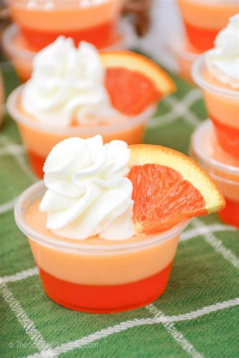 These Creamsicle Jello Shots Taste Just Like The Classic Frozen Treat