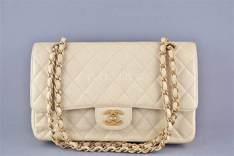 Chanel Classic Handbag Beige Color | semashow.com