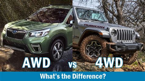 AWD Vs 4WD What S The Difference