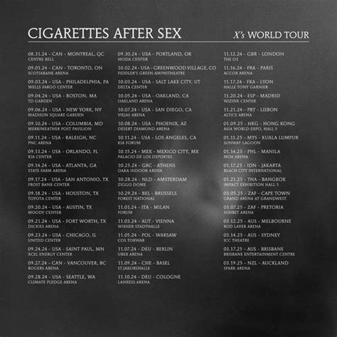 Cigarettes After Sex Manila S Most Awaited Concert In 2025