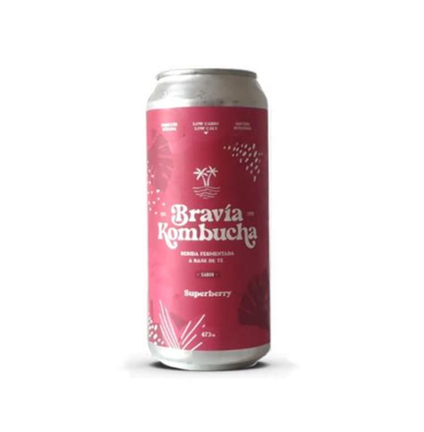 Bravia Kombucha Frutos Rojos Ml