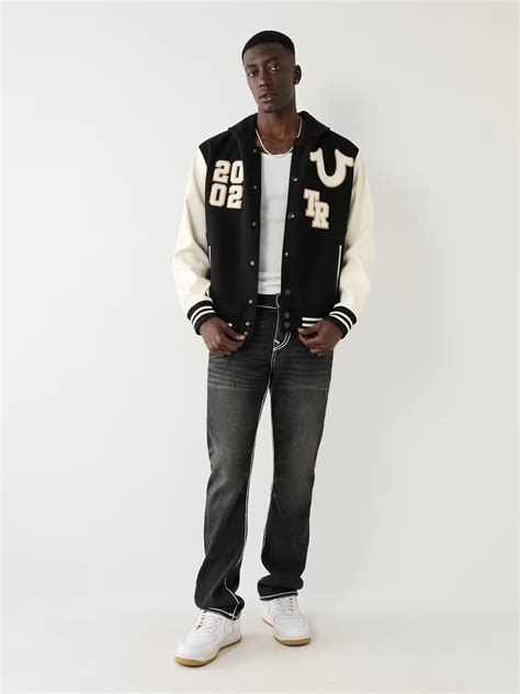 Hooded Varsity Jacket True Religion Mexico