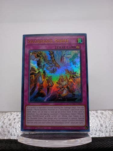 Yugioh Swordsoul Strife Mama En045 Ultra Rare 1st Edition Near Mint Engl Ebay