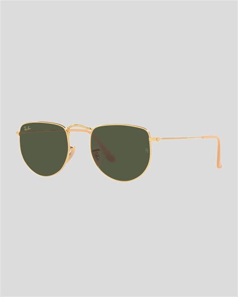 Shop Ray Ban Elon Rb3958 Sunglasses In Legend Gold W Green Fast Shipping And Easy Returns