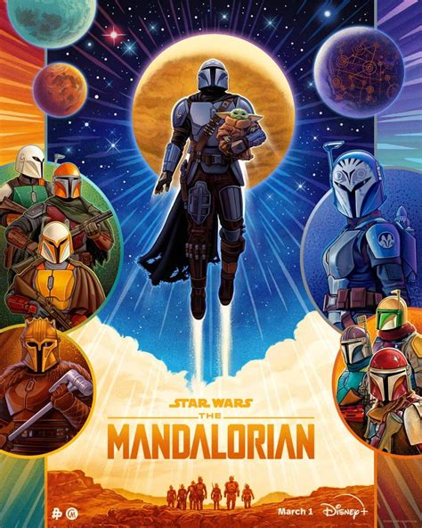 Découvrez les différentes affiches de la saison 3 de The Mandalorian