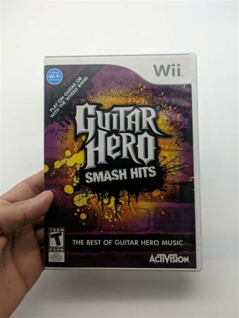 Guitar Hero Smash Hits Nintendo Wii 2009 For Sale Online Ebay