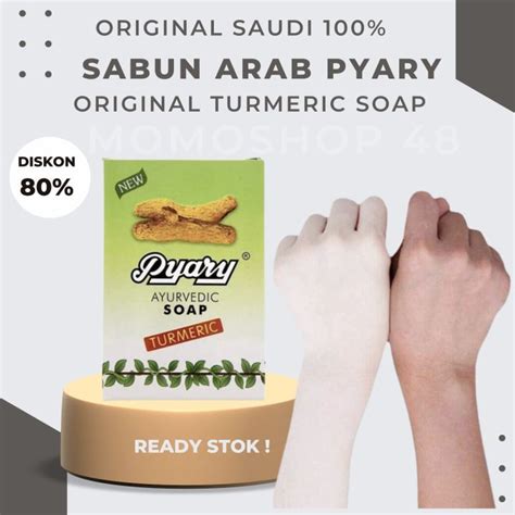 Promo Sabun Arab Pyary Turmeric Soap Pyari Saudi India Uea Dubai Sabun