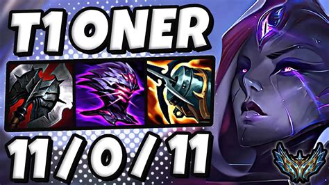 T1 Oner Bel Veth Vs Karthus Jungle Korea Challenger Patch 13 13