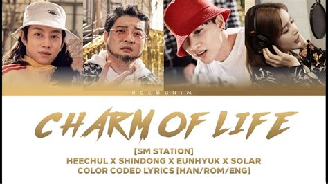 Sm Station Heechul X Shindong X Eunhyuk X Solar Charm Of Life Color