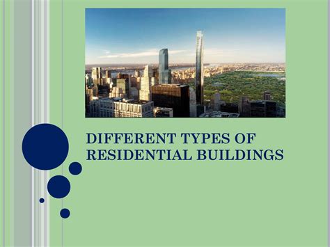 Different Types of Residential Buildings by Wish Empire - Issuu