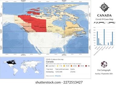 Covid 19 Map Canada Stock Illustration 2272513427 | Shutterstock