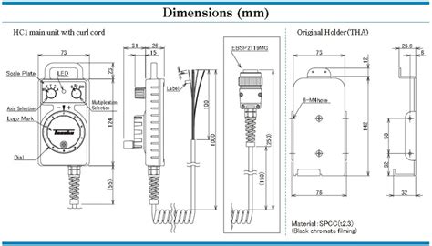 TOSOKO HC121 HC115 HC11D ЧПУ рукоятка маховика ручной импульсный ...