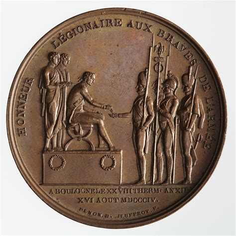 Medal The Camp At Boulogne Napoleon Bonaparte Emperor Napoleon I