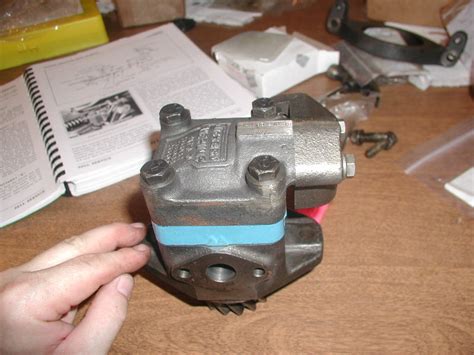 Oliver Super 55 550 Hydraulic Pump Rebuild