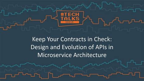 Design And Evolution Of Apis In Microservice Architecture Ppt