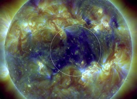 Large Coronal Hole | Chromographics Institute