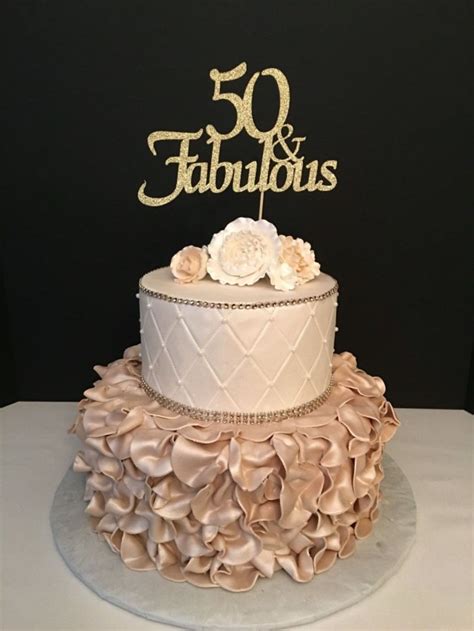 25 Marvelous Image Of 50th Birthday Cake Images