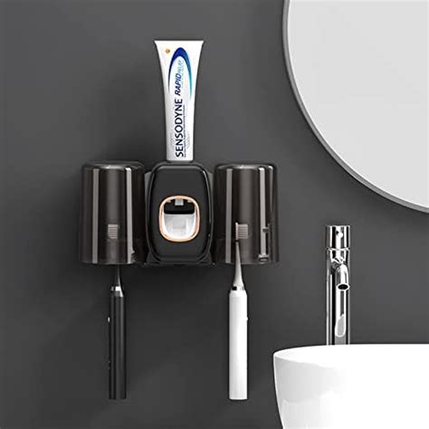 Porte Brosse Dents Mural Distributeur Automatique De Dentifrice