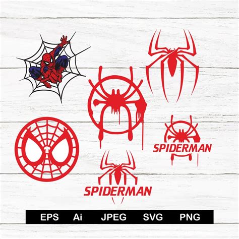 Spiderman Miles Morales Logo Spiderverse Png Dxf Cut Files Layered