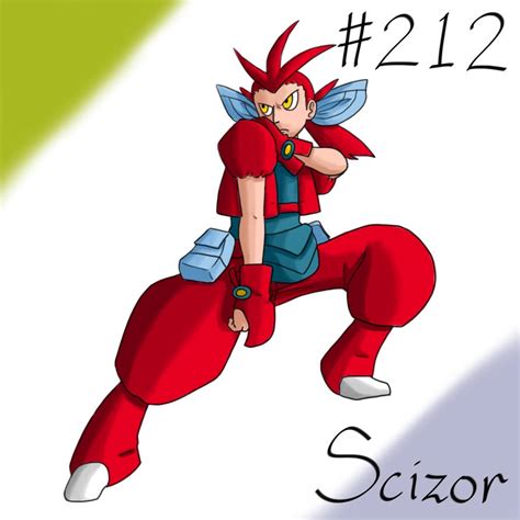 Pokemon Gijinka Project 212 Scizor By Jinchuurikihunter On Deviantart