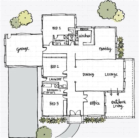 62 Konsep Feng Shui Floor Plans Jendela Dapur