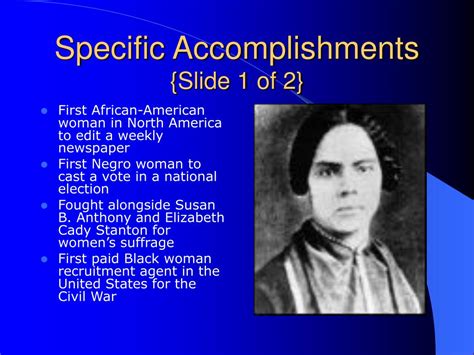 Ppt Mary Ann Shadd Cary A Great Educator And Abolitionist Powerpoint