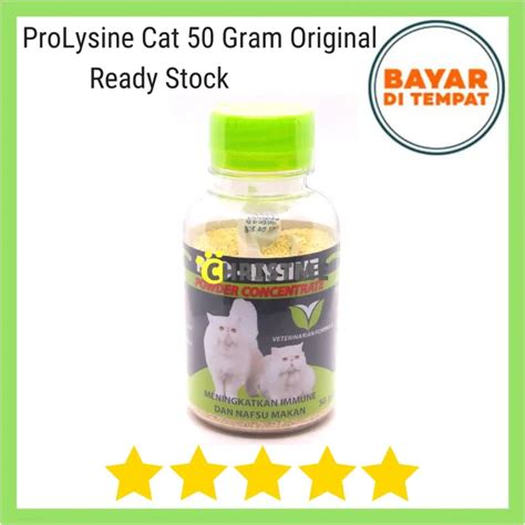 Prolysine Cat Kucing Gram Suplemen Multivitamin Meningkatkan