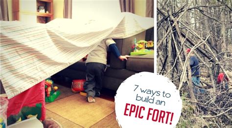 How Do You Build A Fort 7 Epic Forts For Kids Hands On As We Grow®