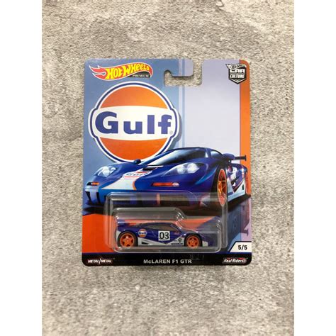 Jual Hot Wheels Premium McLaren F1 GTR Gulf Car Culture Gulf 2019