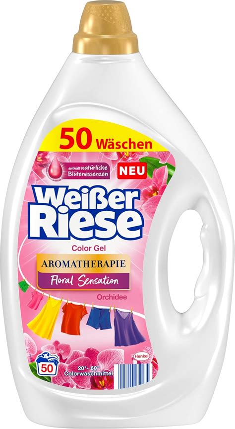 Wei Er Riese Color Gel Aromatherapie Floral Sensation Waschladungen