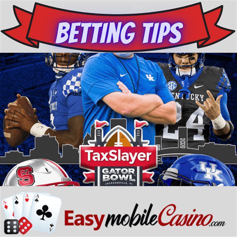 Taxslayer Gator Bowl Nc State Vs Kentucky Wildcats Betting Picks