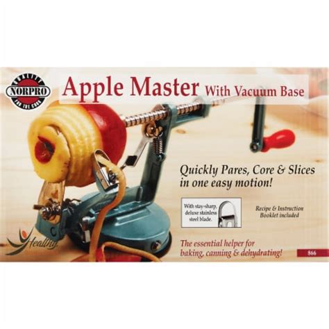 Norpro Apple Master Apple Parer Slicer Corer With Vacuum Base